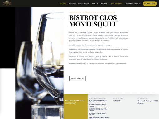 Bistrot Clos Montesquieu | Mérignac