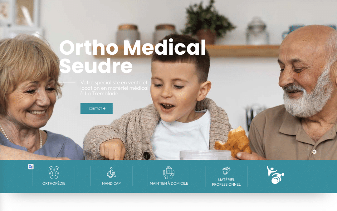 Création de site internet pour Ortho Medical Seudre à La Tremblade