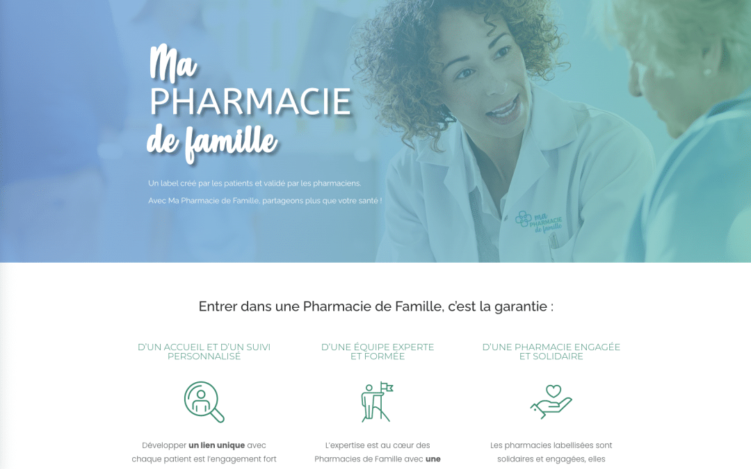 Création de site internet pour Ma Pharmacie de Famille à Bordeaux